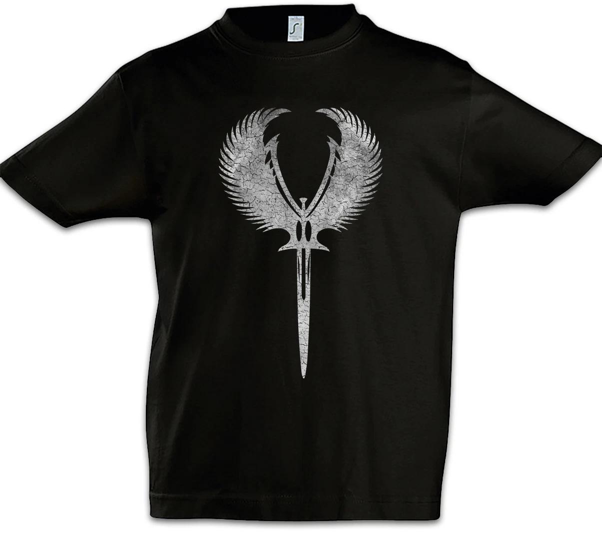 Valkyrie Sword Symbol Boys kids boys T-Shirt Valhalla Thor Loki Odin Viking Vikings 130