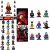Superhero Building Blocks Toy Set With Iron Man Captain America Wolverine Spider-man And More!