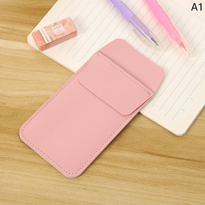 Pu Leather Pencil Bags For Clothes Pocket Doctor Nurse Staff Leak-Proof Pen