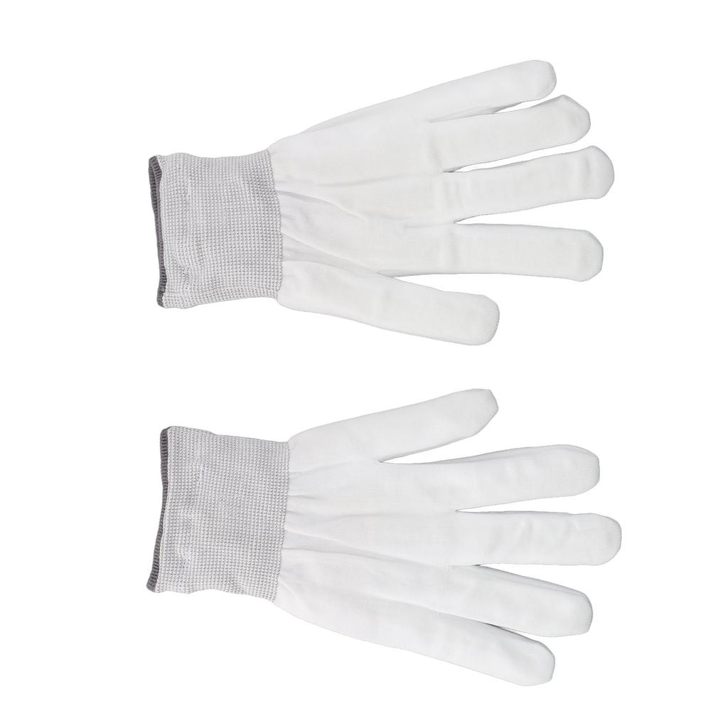 2pcs LED Glowing Gloves Cloth Skeleton Glowing Light Gloves for Dance Halloween Children