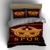 Roman Eagle Motif Bedding Duvet Cover Sets Duvet Covers Pillowcases Gifts (1 * Duvet Cover 2 * Pillowcases, Without Duvet Insert)