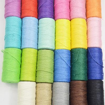 2 mm farbiges Hanfseil 100 m zylindrisches Hanfgarnseil Kindergarten handgefertigt DIY handgewebtes Material