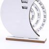 Yousheng Rotatable Wooden Perpetual Desk Calendar with Base Heavy Duty Date Week Month Display Home Office Bedroom Desktop Calendar Decoration