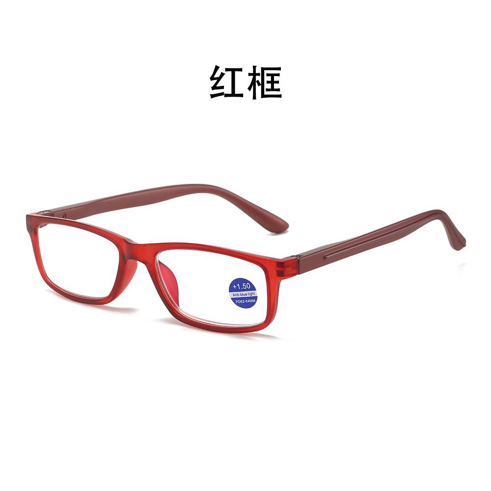 

Fashion Anti-Blue Small Frame Reading Glasses, Comfortable Reading Glasses, Street Stall Reading Glasses +400