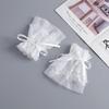 Detachable Ruffle Collar and Cuffs Lace Embroidered Accessory Set for Shirt Dresses Costumes and Event Wear Set