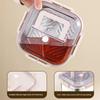Portable Stainless Steel Fruit Salad Food Container Large Capacity Seal Lunch Box With Handle Lid Camping Picnic Bento Box