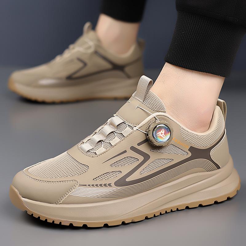 Summer New Trend Versatile Personalized Fashion Men's Shoes Platform Heightening Sports and Leisure Shoes Outdoor Fashion Single Shoes