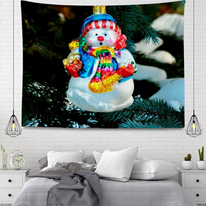 

Серия подвесных тканевых гобеленов в рождественском стиле 100x75cm