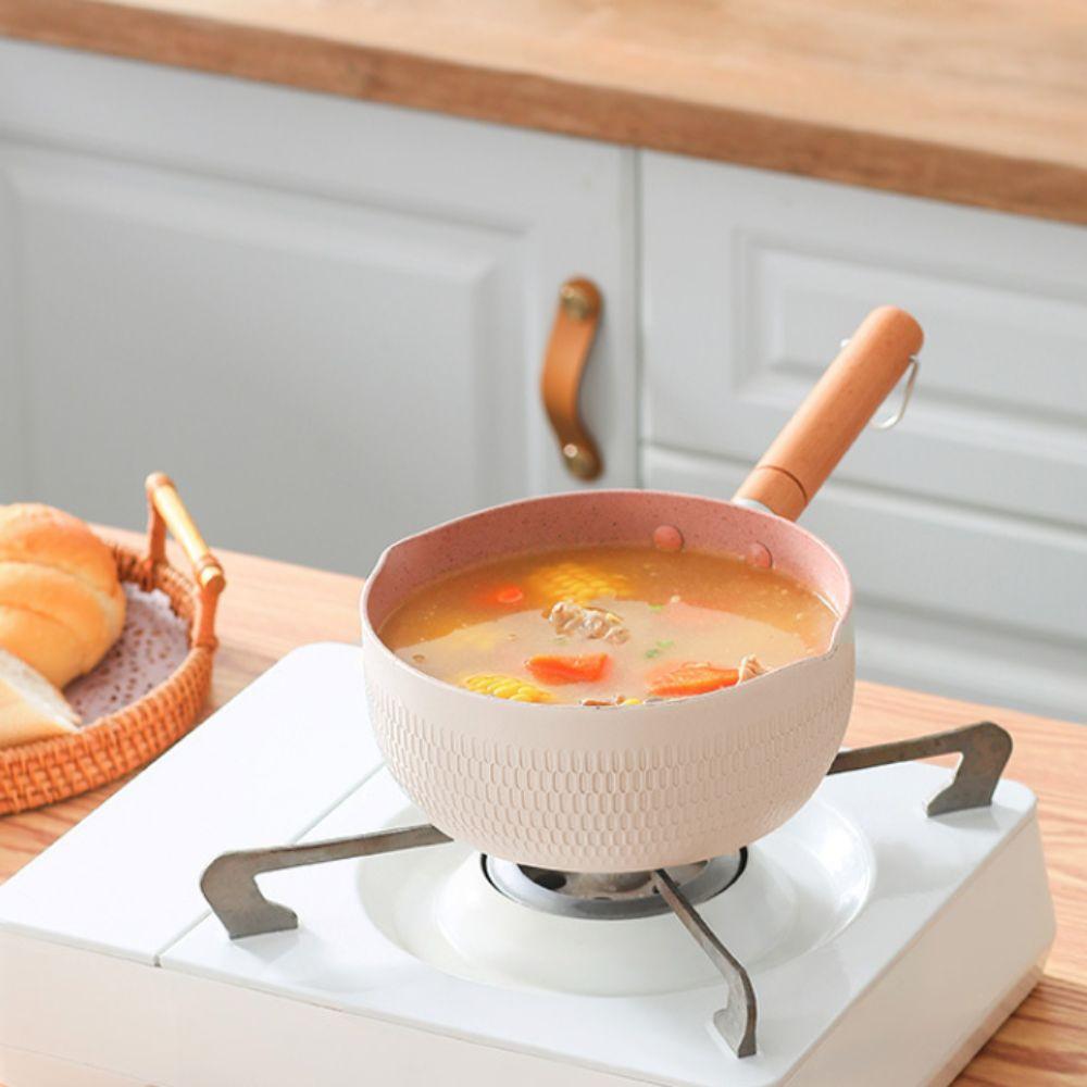 Aluminum Zinc Zinc Alloy Soup Pot Universal Non-stick Pan Multi-functional Japanese Saucepan  Baby Food