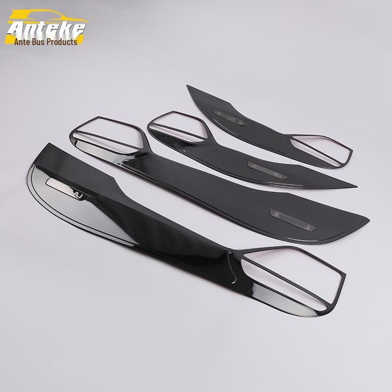 

18 Fista Car Door & Armrest Anti-Kick Pad Sequin Decorative Panel Accessories