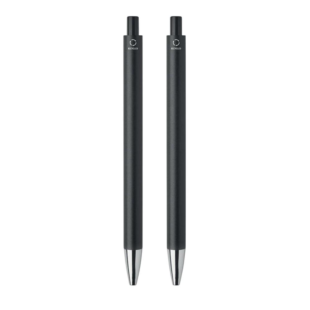 MidOcean Orwell Recycled Aluminium Pen Set (Pack of 2)