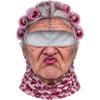 Soft Lightweight Fabric Funny Face Balaclava Breathability Realistic Printed Ski Mask  Cycling