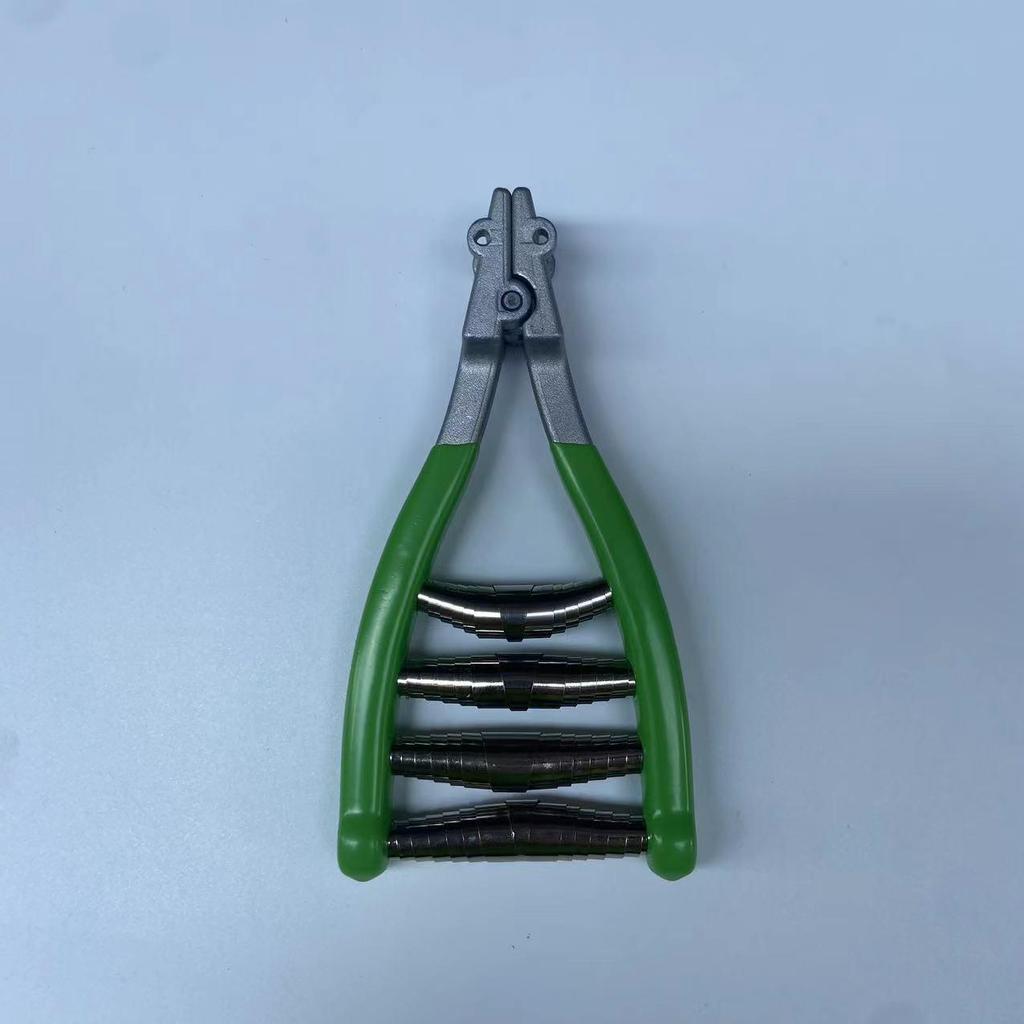 Badminton Tennis Racket Stringing Machine Clamp Pliers - Four-Spring Fixing Tool (Red, Black, Green)