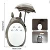 My Neighbor Cute Stuff Night Light,totoro Merchandise,with 2 Modes for Bedroom Bedside Lamp Reading Light Best Gifts for Girls Boys And Friends (grey)