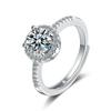 New 925 Sterling Silver Ring High Quality Luxury Zircon for Women Wedding Fine Jewelry Accessories Party Gifts