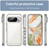 Funda For Google Pixel 10 Pro Case For Google Pixel 10 Pixel 10 Pro Cover Clear PC + Silicone Shockproof Protective Phone Cover