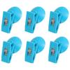 Suction Cup Clip for Shower Curtain Easy Installation Shower Curtain Clip 6pcs Shower Curtain Clips with Suction for Bathroom