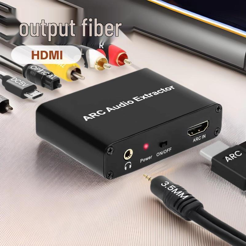 HDTV/ARC Audio Converter: Optical, Coaxial, 3.5mm Headphone Output