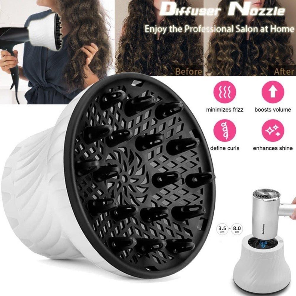 Rotatable Blow Dryer Diffuser Universal Dryer Diffuser Attachment Hair Dryer Diffuser  Styling