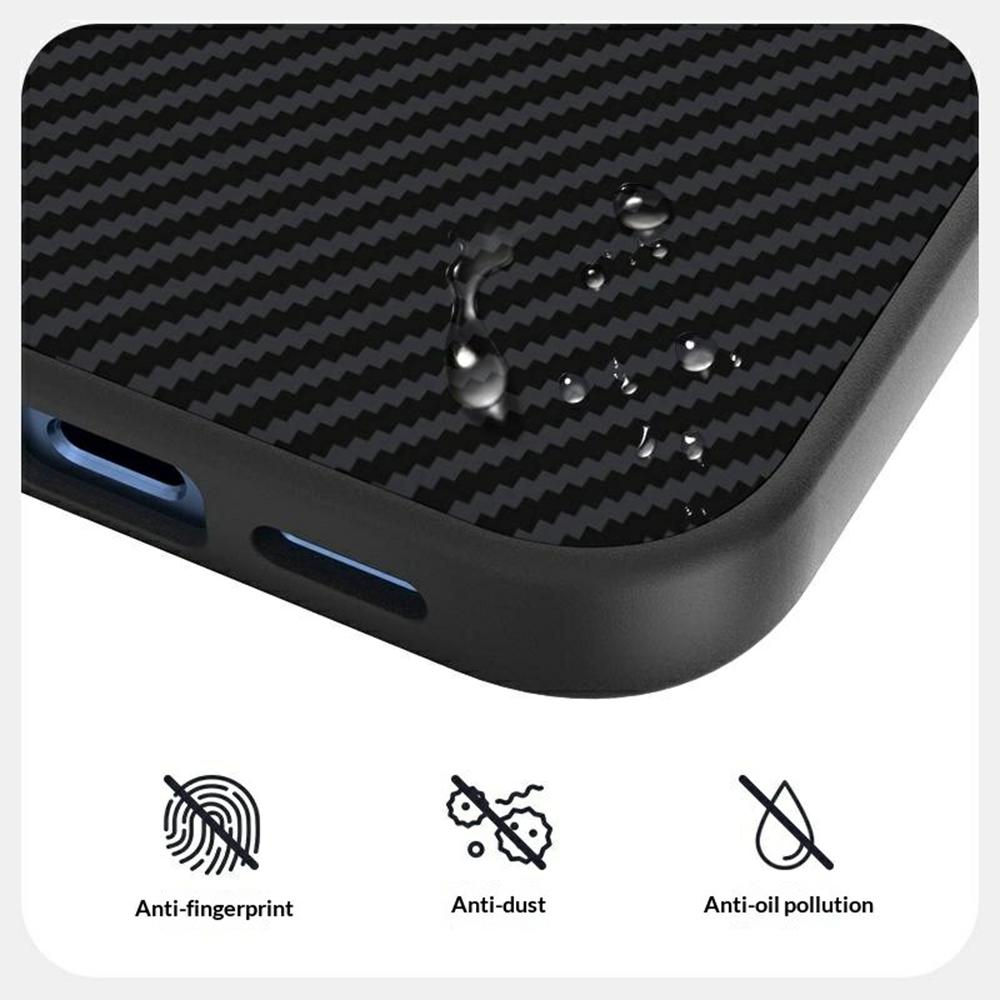 ABEEL For Google Pixel 10 / 10 Pro Magnetic Case Carbon Fiber Texture TPU PC PU Phone Back Cover