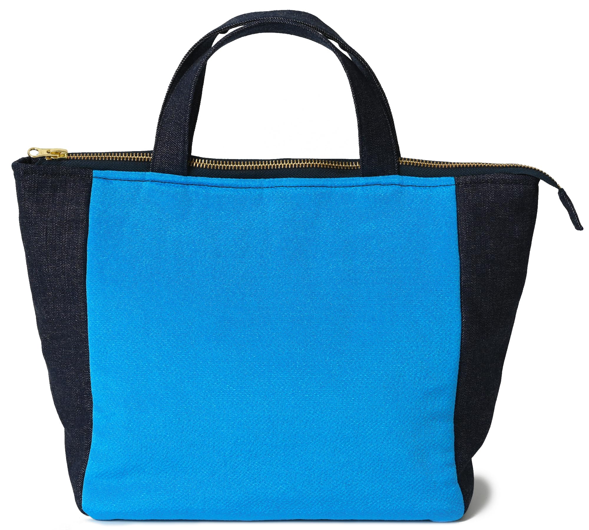 

Blue Bag Tote Bag Handbag Made in Japan Chirimen Okayama Denim Graduation Ceremony Entrance Ceremony Popular Lightweight Japanese Goods Handmade Kyoto синій