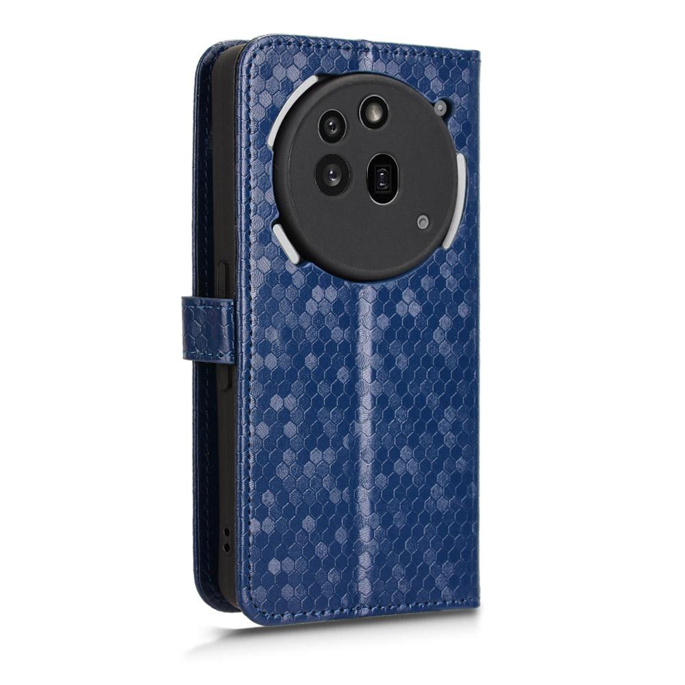 For Nothing Phone (3a) Pro Wallet Case Dot Pattern Imprint PU Leather Phone Cover