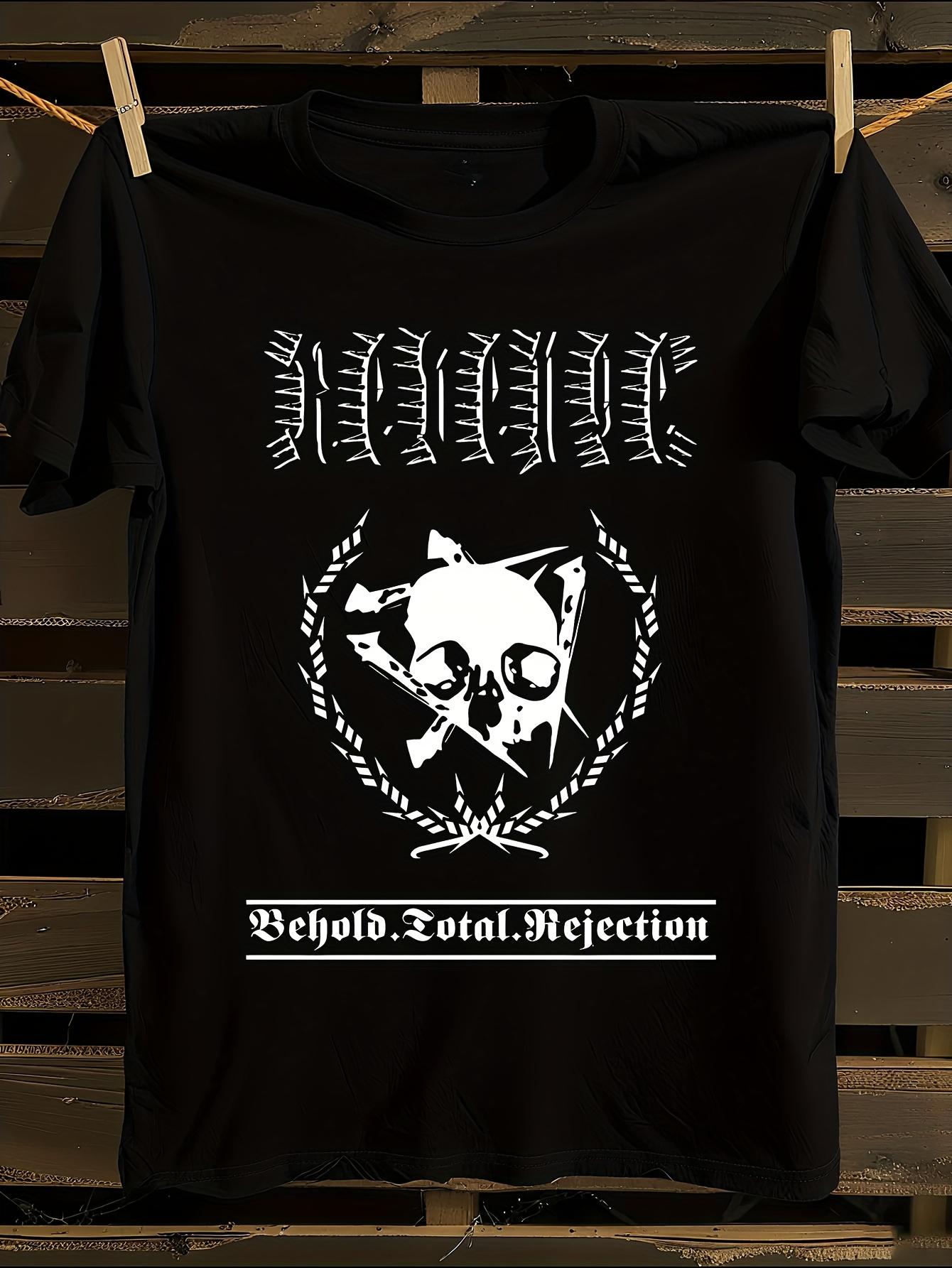Authentic REVENGE Band Behold Total Rejection Gothic Meta... S