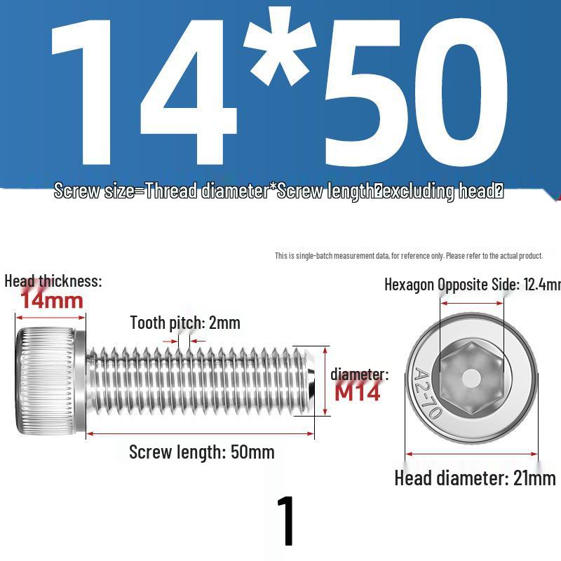 304 Stainless Steel Hex Socket Cap Screw with Extended Thread