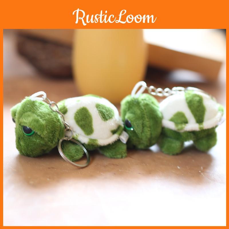 Lovable Small Turtle Plush Keychain Ultra-soft Plush Toy For Bags And Keychains