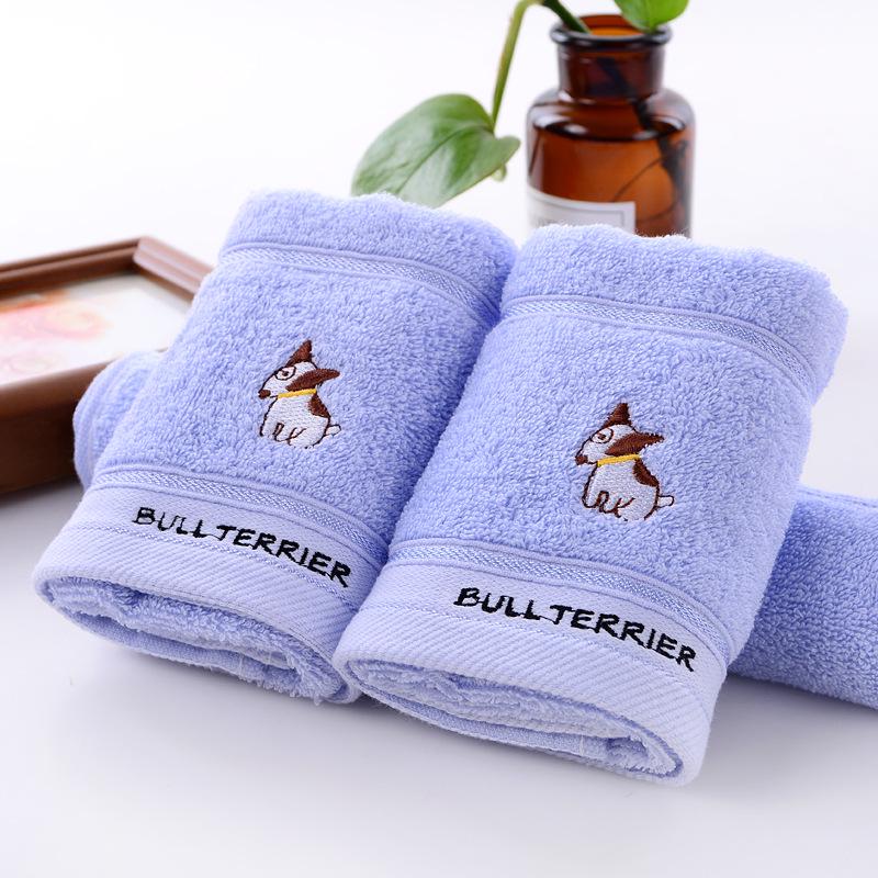 Jieliya Pure Cotton Cartoon Baby Face Wash Towel - Ultra-Absorbent Children's Towel