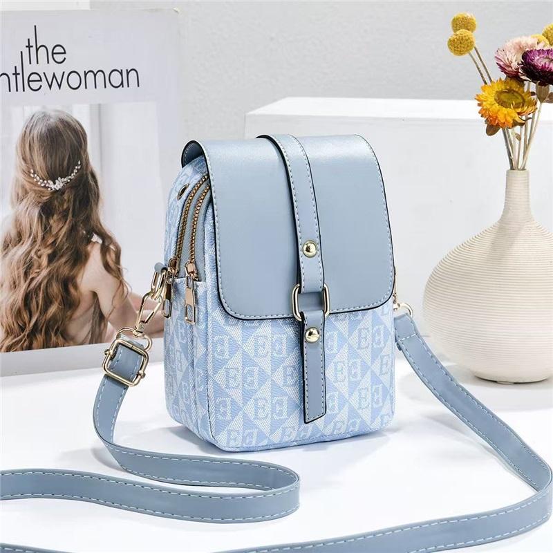Popular Fashion Print Small Handbag For Ladies, All-Match Stylish Single Shoulder Crossbody Phone Pouch