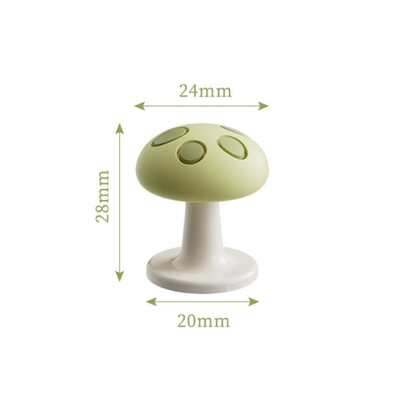 Cute Mushroom Shaped Toilet Flush Button Silicone Toilet Flush Buttons Toilet Flush Button In Mushroom Shape For Water Control