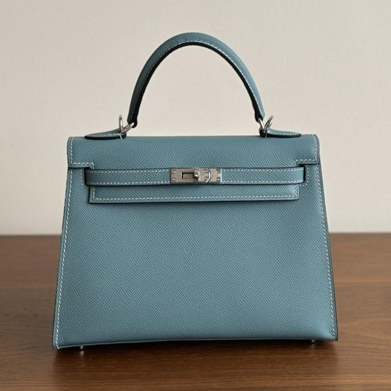 

New first-layer cowhide leather EP bag, small square bag, tote bag, handbag, single shoulder messenger women s bag 25cm*7cm*13cm