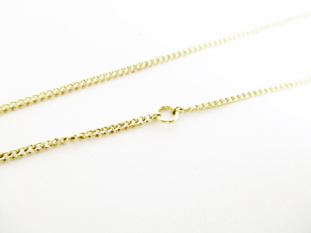 Authentic CHANEL CC Logo White and Light Pink Stone Gold Chain Necklace #7437 Seller refurbished