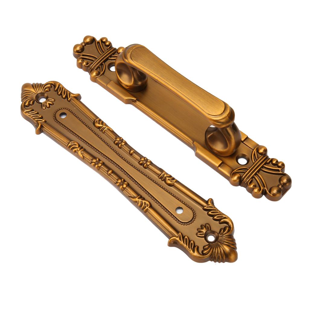 Sliding Barn Door Handles Large Rustic Dual Side Design for Gates Garages Sheds Furniture Aluminum