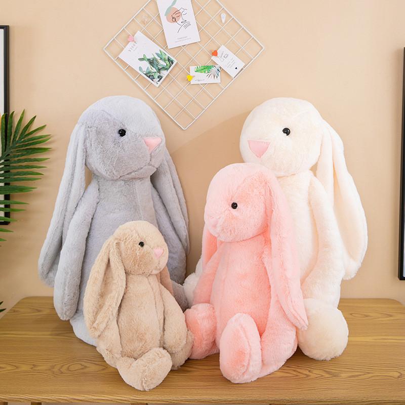 Plush Bunny Doll With Pp Cotton Filling For Kids Gift And Baby Nursery Decor