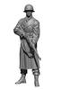 H3 Model WW2 US Army Rifleman Battle of the Bulge Resin Kit HS24092 1/24 #1 (Man)