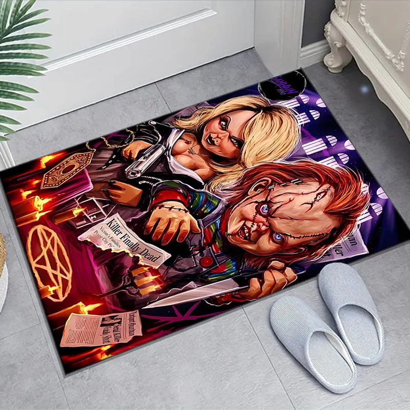 1pc Chucky1 Design Area Rug - Non-Slip, Soft & Cozy Floor Mat for Living Room, Bedroom, Office - Indoor/Outdoor Decorative Carpet