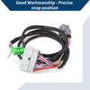 No.CH9698 Engine Wiring Harness for Honda Civic Si EK 1999-2000 Engine and Transmission Sensor Connector Black 1 Pcs