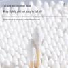 Double-Headed Wooden Cotton Swabs for Makeup, Ear Cleaning, and Hygiene