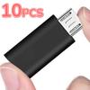 1-10 Stück USB Typ C Stecker auf Micro USB Buchse Adapter Stecker Typ-C Micro USB Ladeadapter für Xiaomi Redmi Huawei Konverter