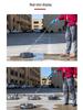 15" Stainless Steel High-Pressure Floor Scrubber with Quick-Connect for Home & Outdoor Use