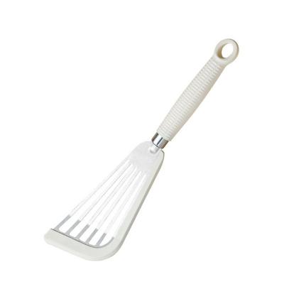 Silicone Handle Fish Frying Spatula Hollow No Damage To Pot Steak Frying Spatula Heat Resistant Butterfly Spatula Nonstick Pan
