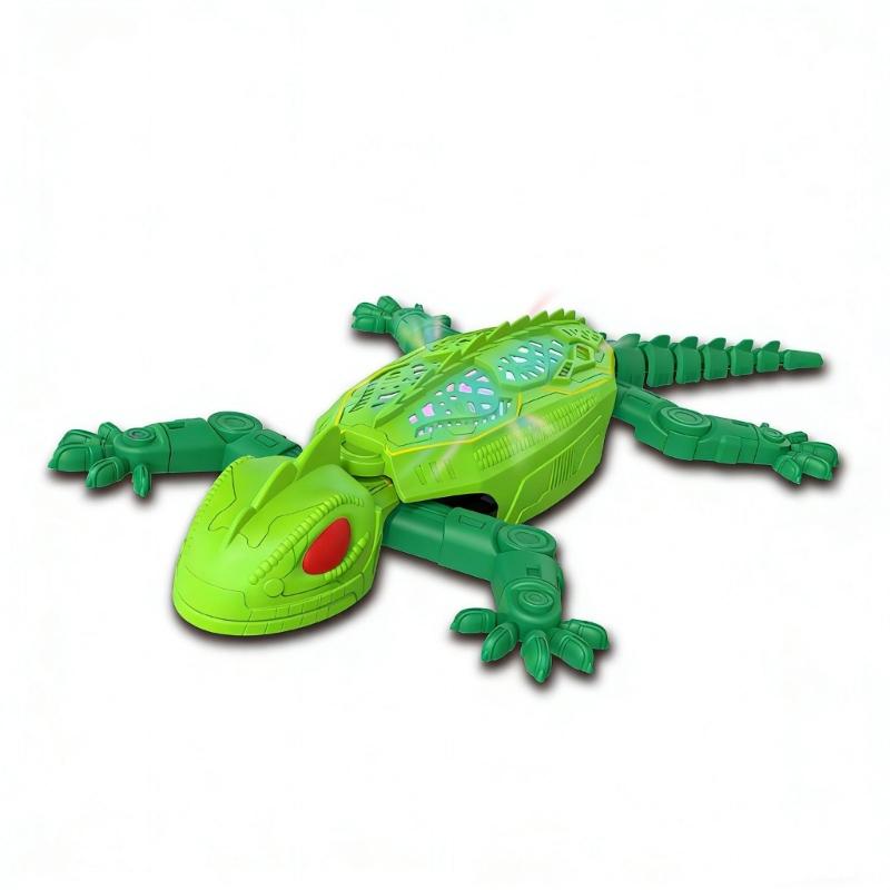 LED Wall Climbing Crawler Toy with Handheld Controller, Rechargeable Novelty Toy with Charging Cable for Indoor Play