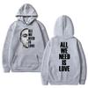 Singer Canserbero All We Need Is Love Song Double Sided print Hoodie Men women hip hop punk streetwear Unisex Fleece Sweatshirt