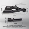 For Rebel 500 300 CM500 CM300 CMX500 CMX300 2017 - 2023 Motorcycle Exhaust Pipe Escape Moto