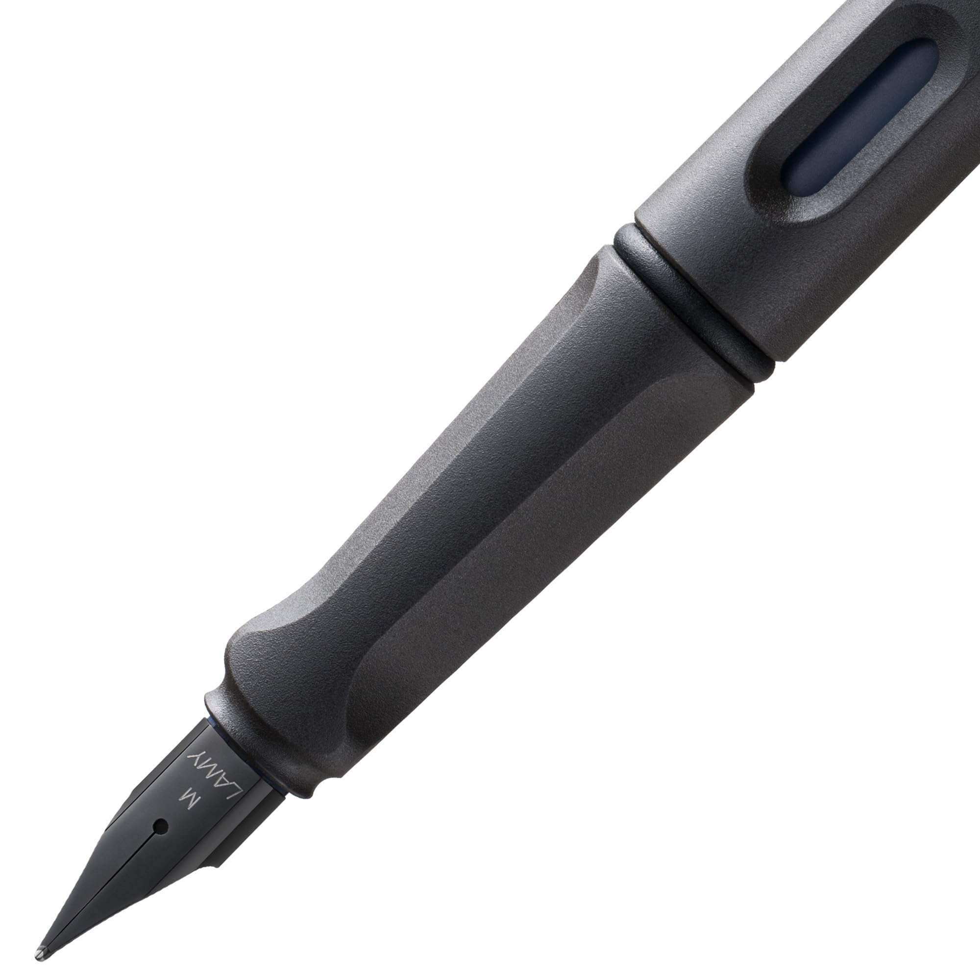 Перьевая ручка LAMY Safari Charcoal со средним пером, (L17M) чёрный