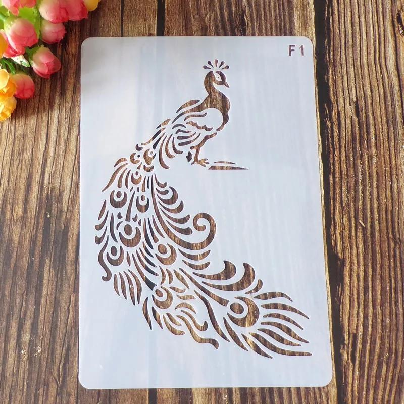 

Листья DIY трафареты для наслоения настенная живопись скрапбукинг раскраска тиснение альбом декоративная открытка шаблон