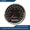 Waterproof 85mm GPS Speedometer 0-125 MPH 0-160 MPH 0-200 MPH for Snowmobile Motorcycle ATV UTV Total Mileage Adjustable 12V 24V