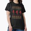 Ugly Christmas Sweater - Mountain Biker  Classic T-Shirt